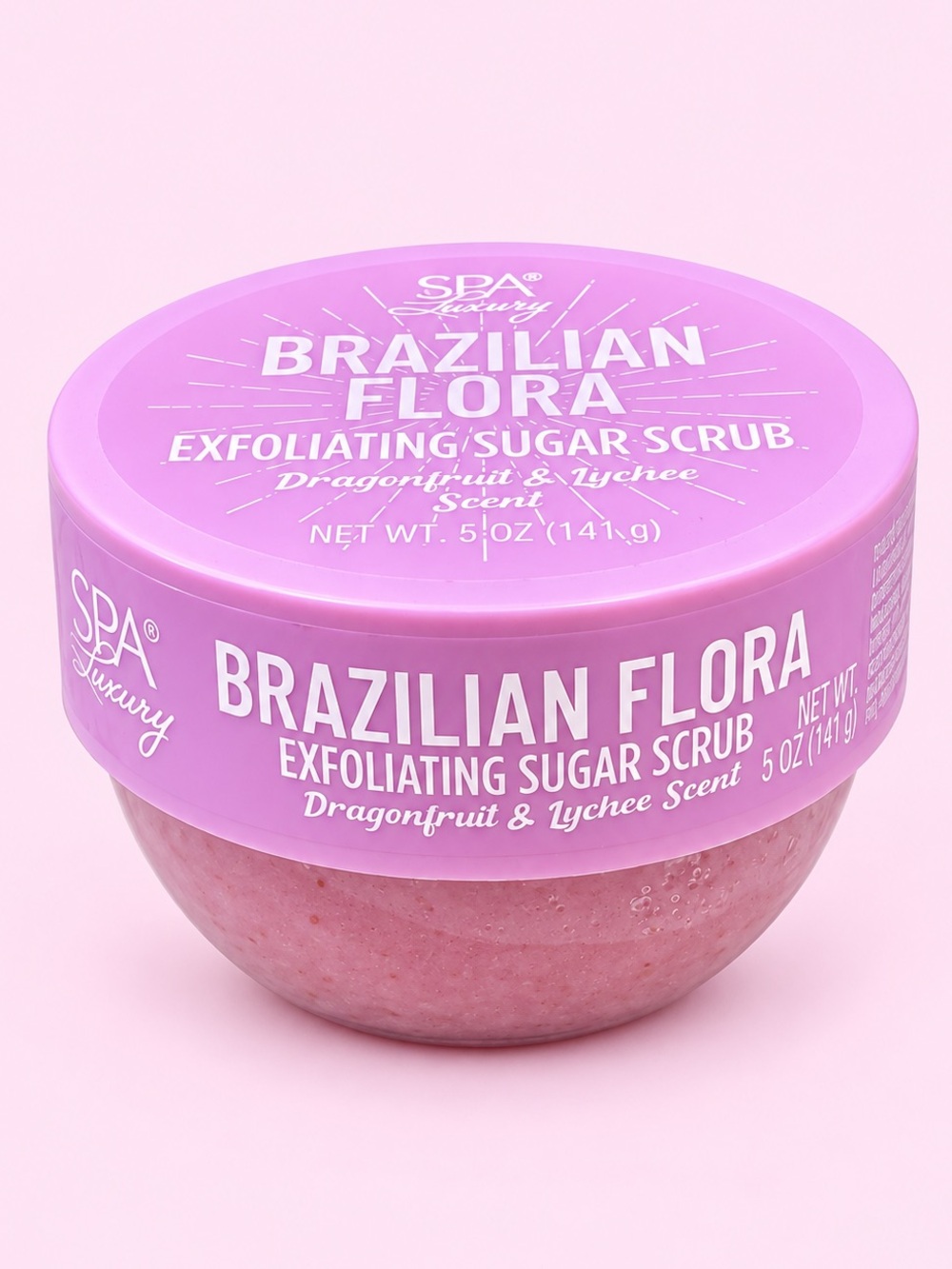 Spa Luxury Brazilian Flora Exfoliating Sugar Scrub